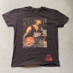 Mitchell and Ness Allen Iverson SLAM T-Shirt